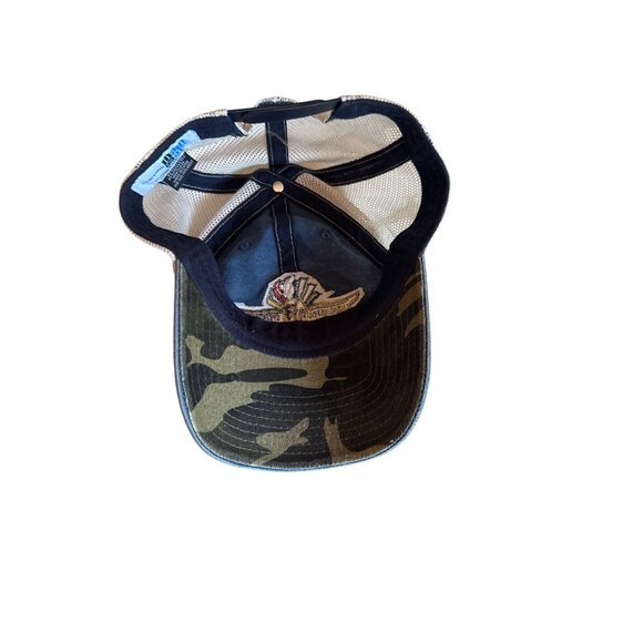 Indianapolis Speedway Trucker Hat Camo Brim Mesh Back Adjustable - Picture 4 of 6